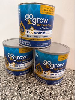 3 Similac Go & Grow 360 Total Care Toddler Drink