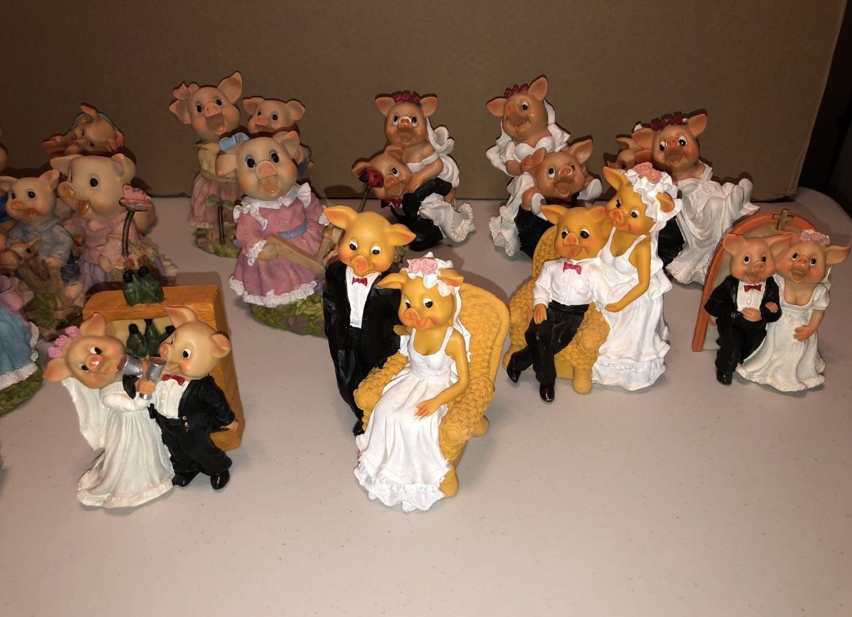 Pig Figurines