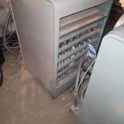 Modine PD150AE0130, Natural Gas, 115V, Alum. Steel, 150000 BTUH Input, Standard Guard, 1 Stage Control, Propeller Fan