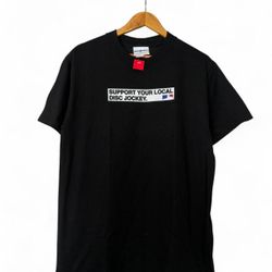 Y2K Support your Local Disc Jockey Tee