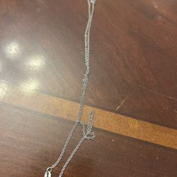 Z065 1.73g 18 inch 925 sterling silver necklace chain