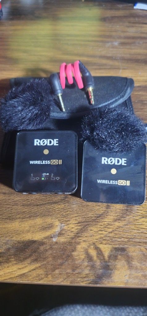 Rode Wireless GO 2 Wireless Mics