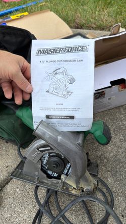 4 1/2 inch plunge cut circular saw
