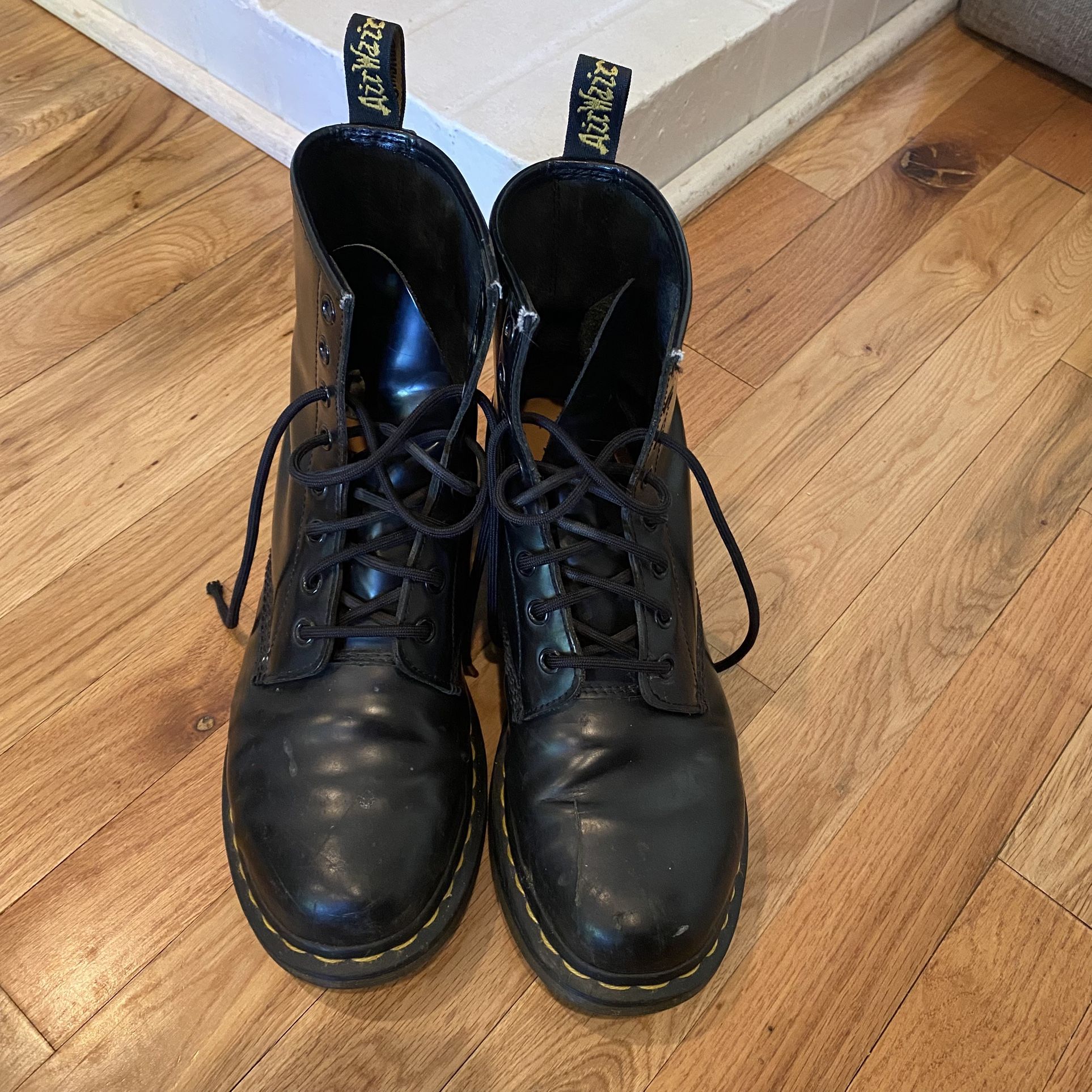 Dr. Martens Black Lace-Up Boots