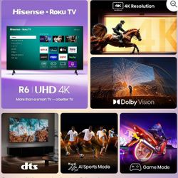 Hisense Roku TV 4K (75R6E4)