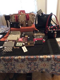 Designer Handbags and Wallets Lot – Coach, Kate Spade, Michael Kors