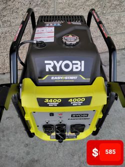 Ryobi EasyStart 3400W Inverter Generator