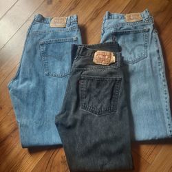 3 Pairs Of Levi's