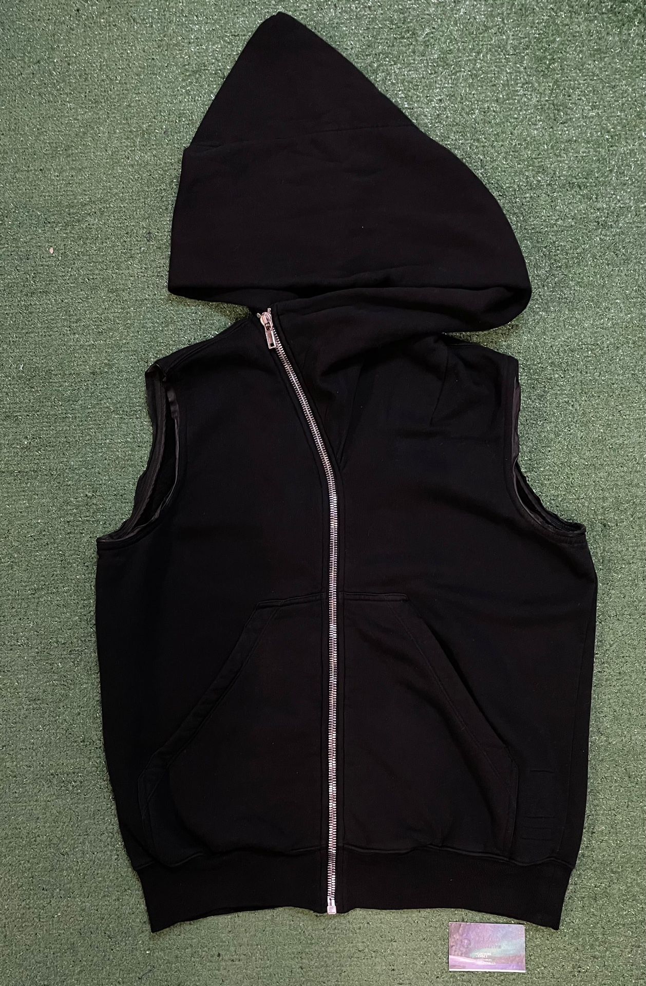 Rick Owens DRKSHDW sleeveless mountain hoodie