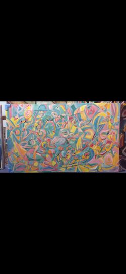 $9750.00 HUGE BEAUTIFUL ORIGINAL ABSTRACT