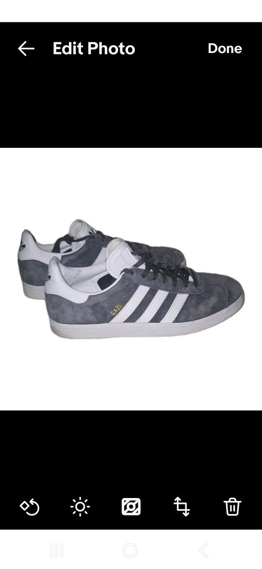 Adidas Size 7 Mens Gazelle Shoes 2017 Womens Size 9 Excelent