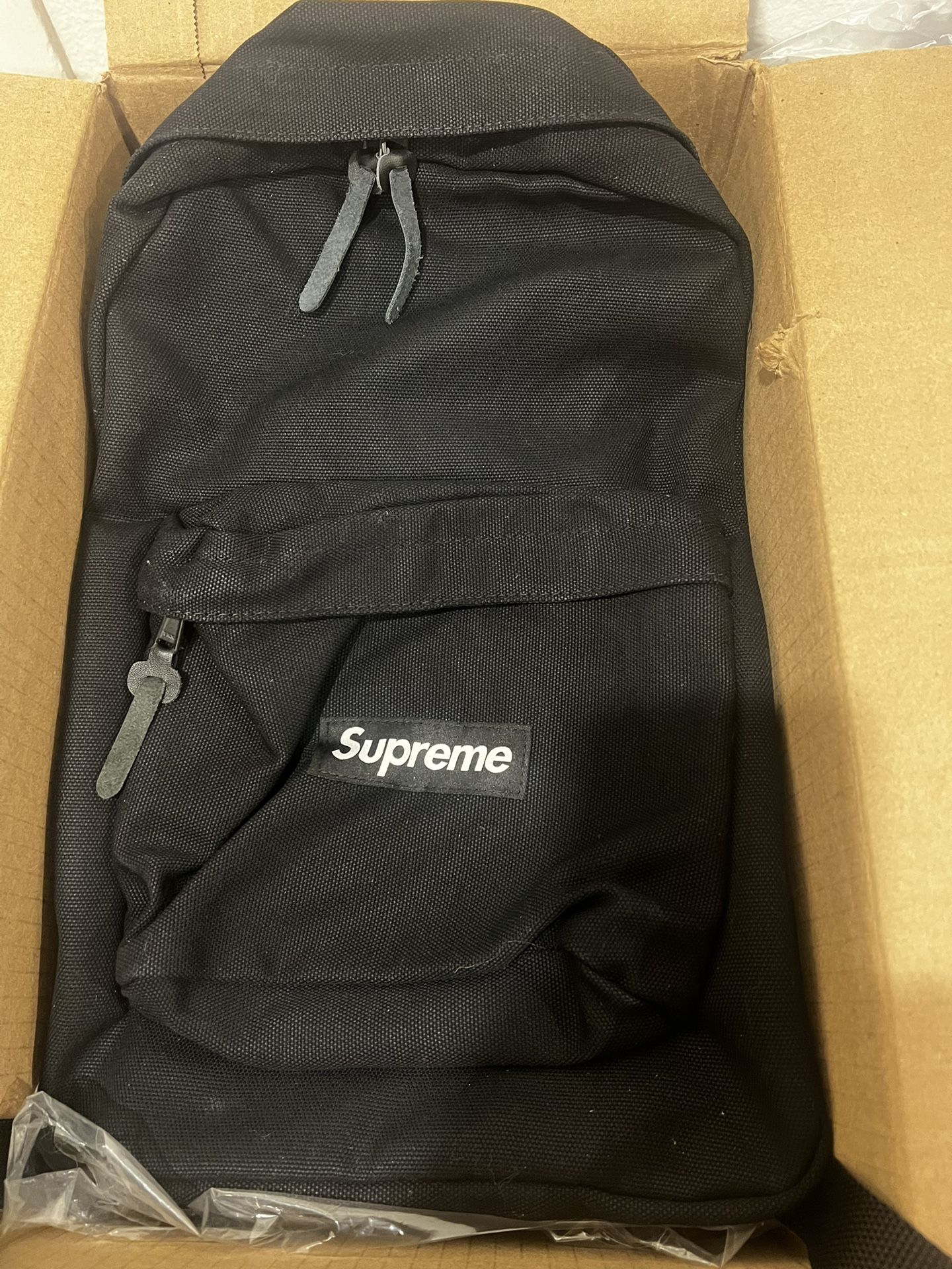 Supreme Canvas Backpack & Cherries Supreme Hat
