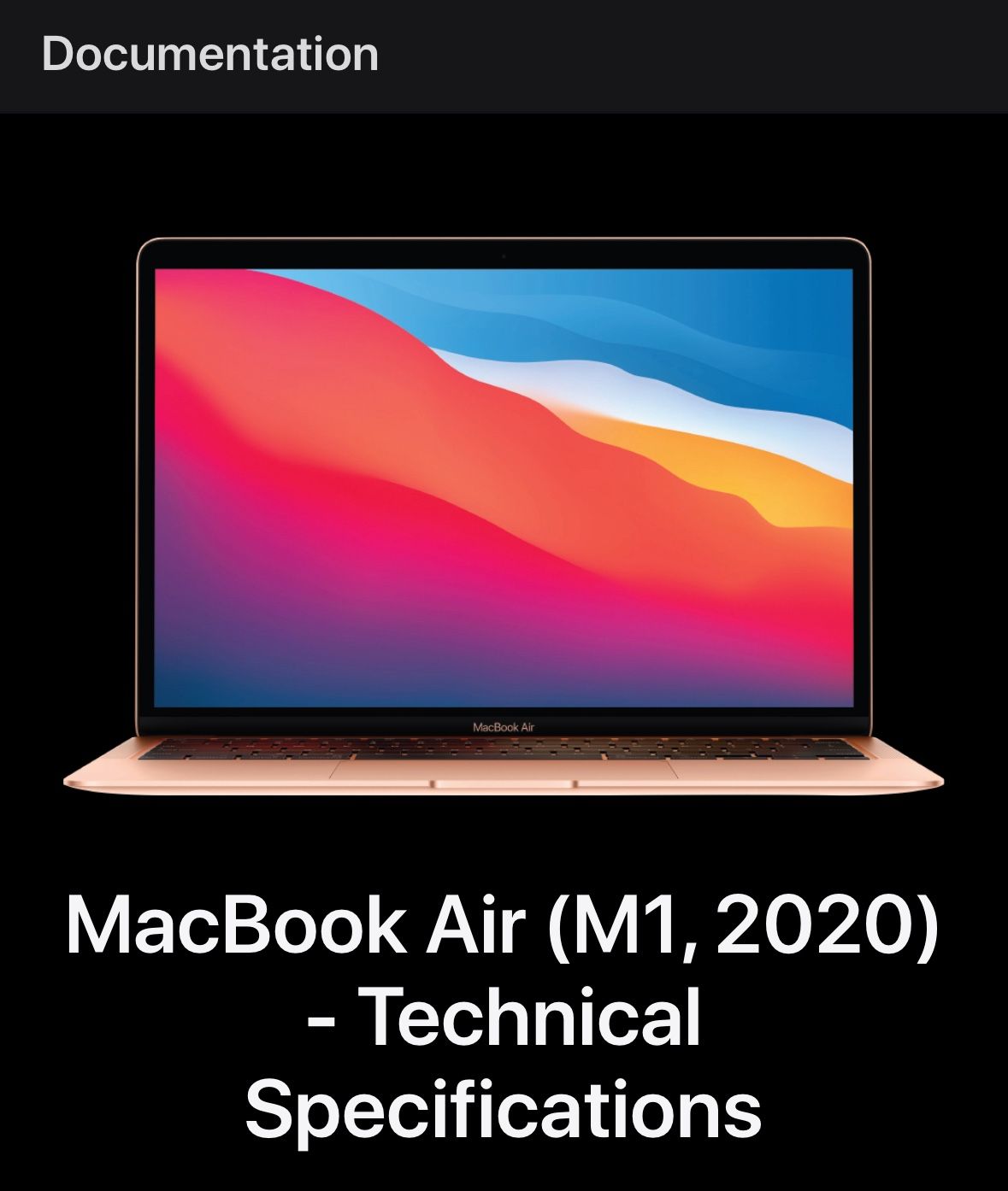 M1 MacBook Air
