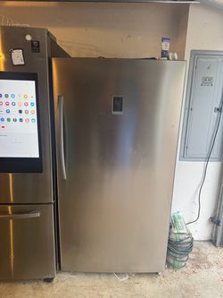 Insignia 17 Cu. Ft. Upright Freezer – Stainless Steel – Convertible