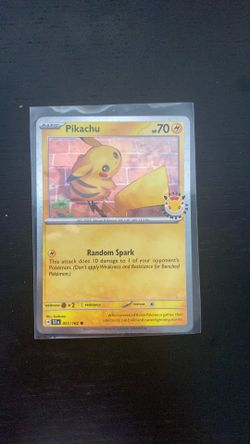 pikachu 2026 anniversary pokémon