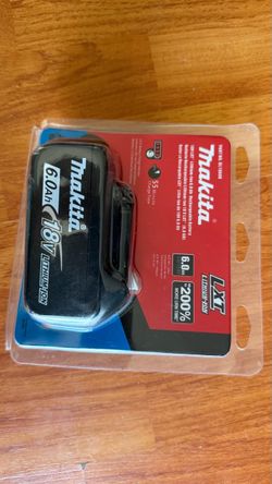 Makita 18V LXT 6.0Ah Lithium-Ion Battery BL1860B