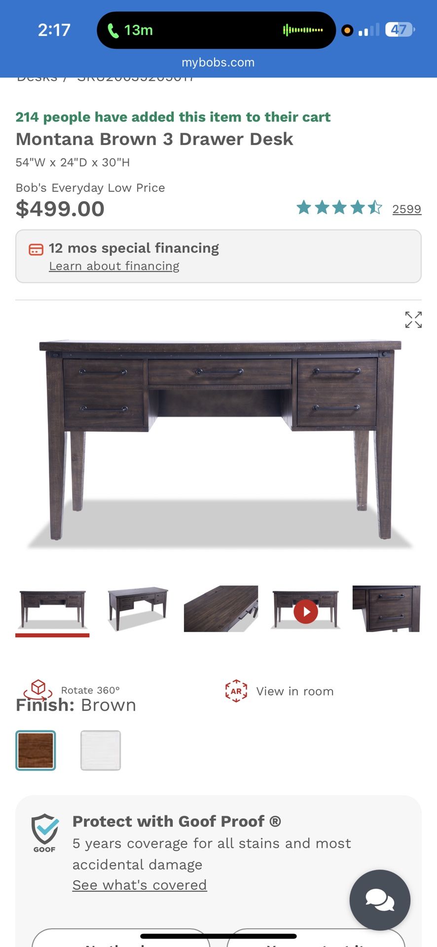 Wooden Desk