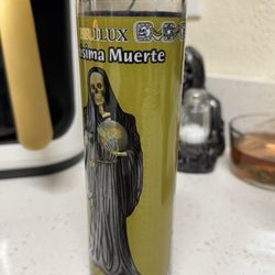 Santa Muerte Candle 
