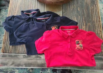 3  Doral Academy Polo T-shirts for Girls Uniforms 