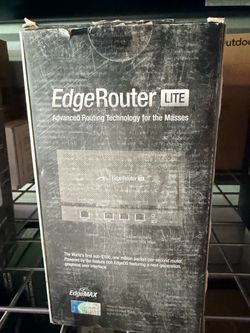 Ubiquiti EdgeRouter Lite