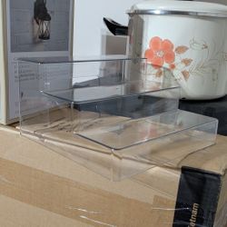 Spice Rack For Cabinet (Clear)