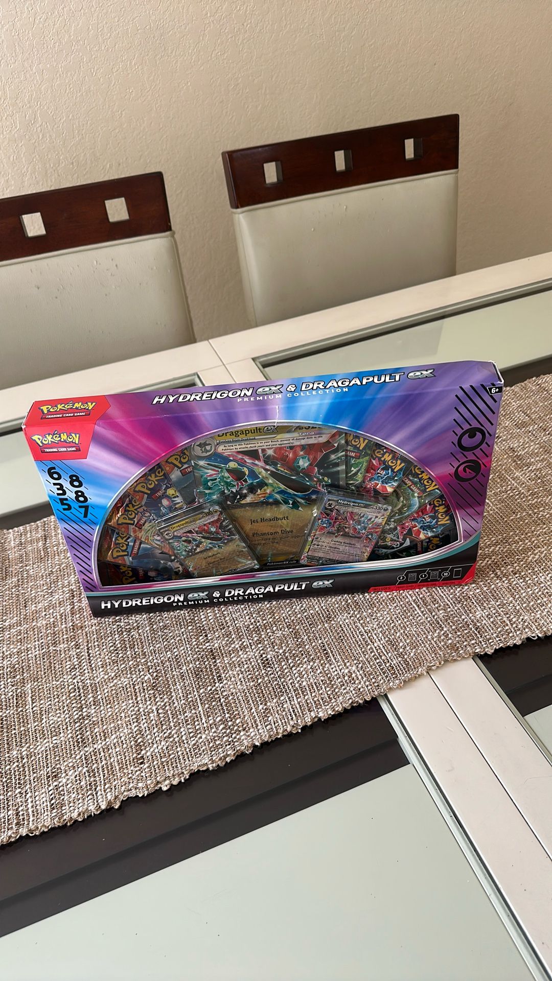 Pokémon TCG Hydreigon EX & Dragapult EX Premium Collection Box