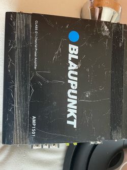 Blaupunkt AMP1501 Class D Mono Car Amplifier