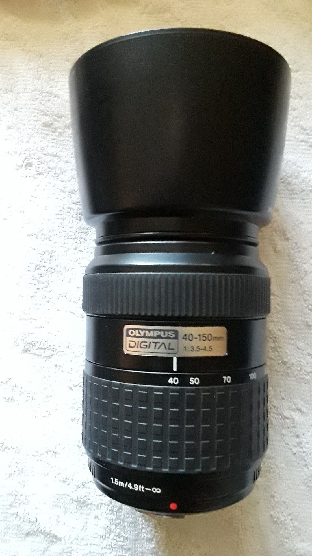 Olympus Digital 40-150mm zoom lens