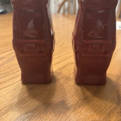 Longaberger Woven Traditions Paprika Salt & Pepper Shakers
