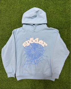 Baby Blue Spider Hoodie