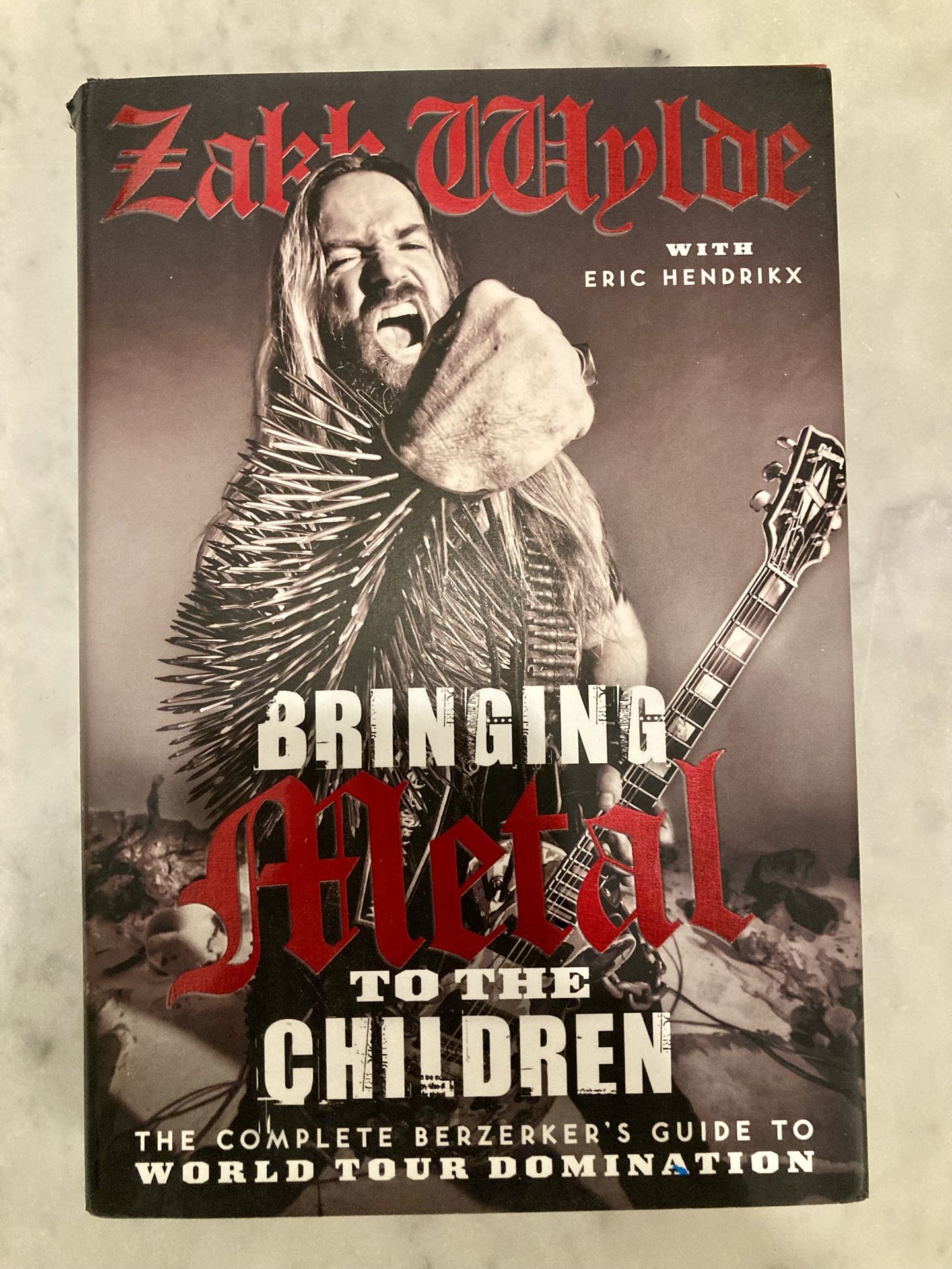 Zakk Wylde ‘Bringing Metal To The Children’ Autographed Hardcover Book