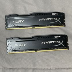 Fury HyperX DDR4 8GB RAM