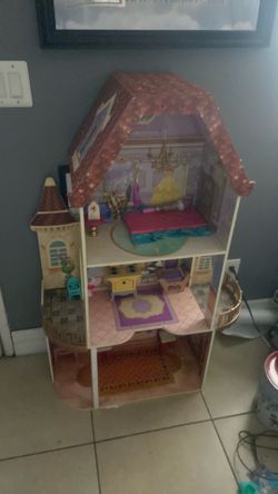 Girls play pretend beauty and the beast castle $20 only