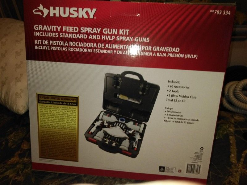 Husky Spray Gun Kit 