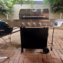 Large Used Propane BBQ Grill