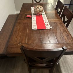 Dinner Table and Credenza