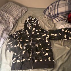 Camouflaged Bape Hoodie