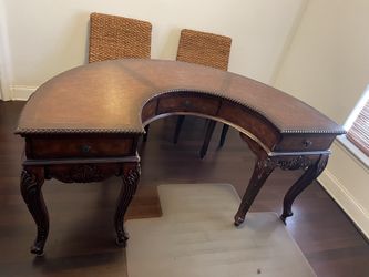 Office Furniture (Desk 66” W x 31” H & Hutch 72” W x 33” H