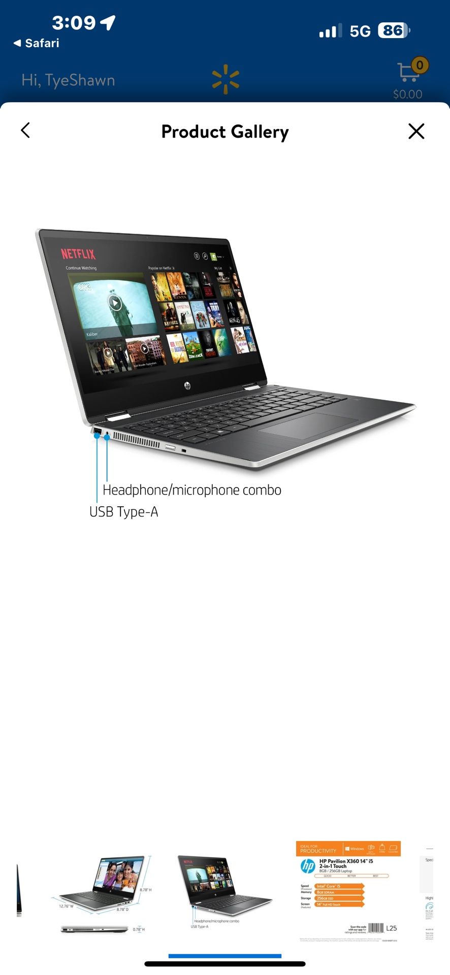 Hp Pavilion X360 Laptop