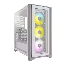 Corsair iCue 4000X RGB Tempered Glass Mid-Tower ATX Case
