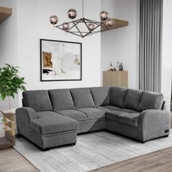 Aria Sleeper Sectional With Reversible Chaise