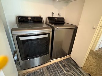 LG washer and dryer