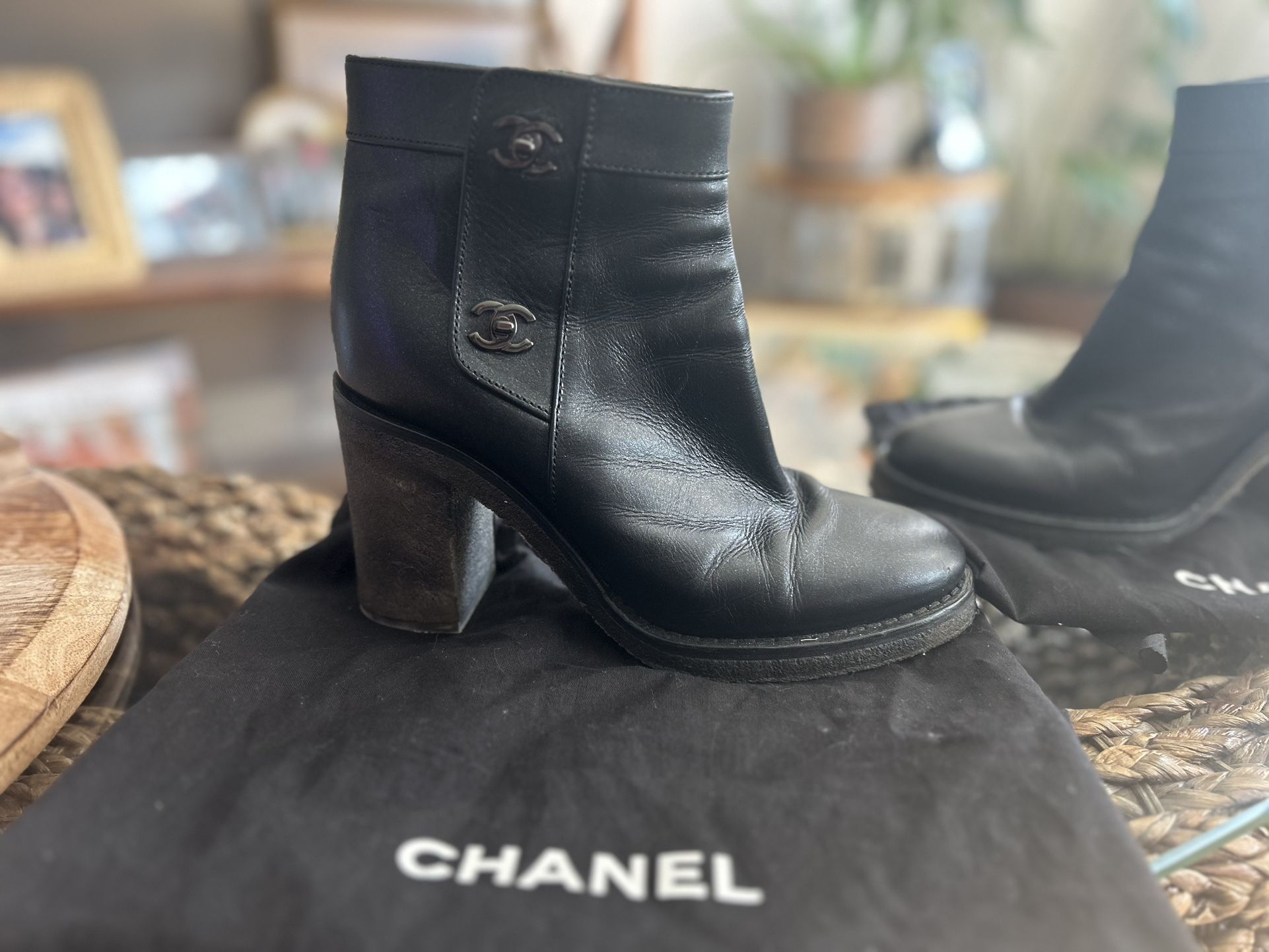 Chanel Boots (7.5) 