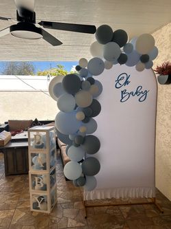 Baby Boxes with balloons
