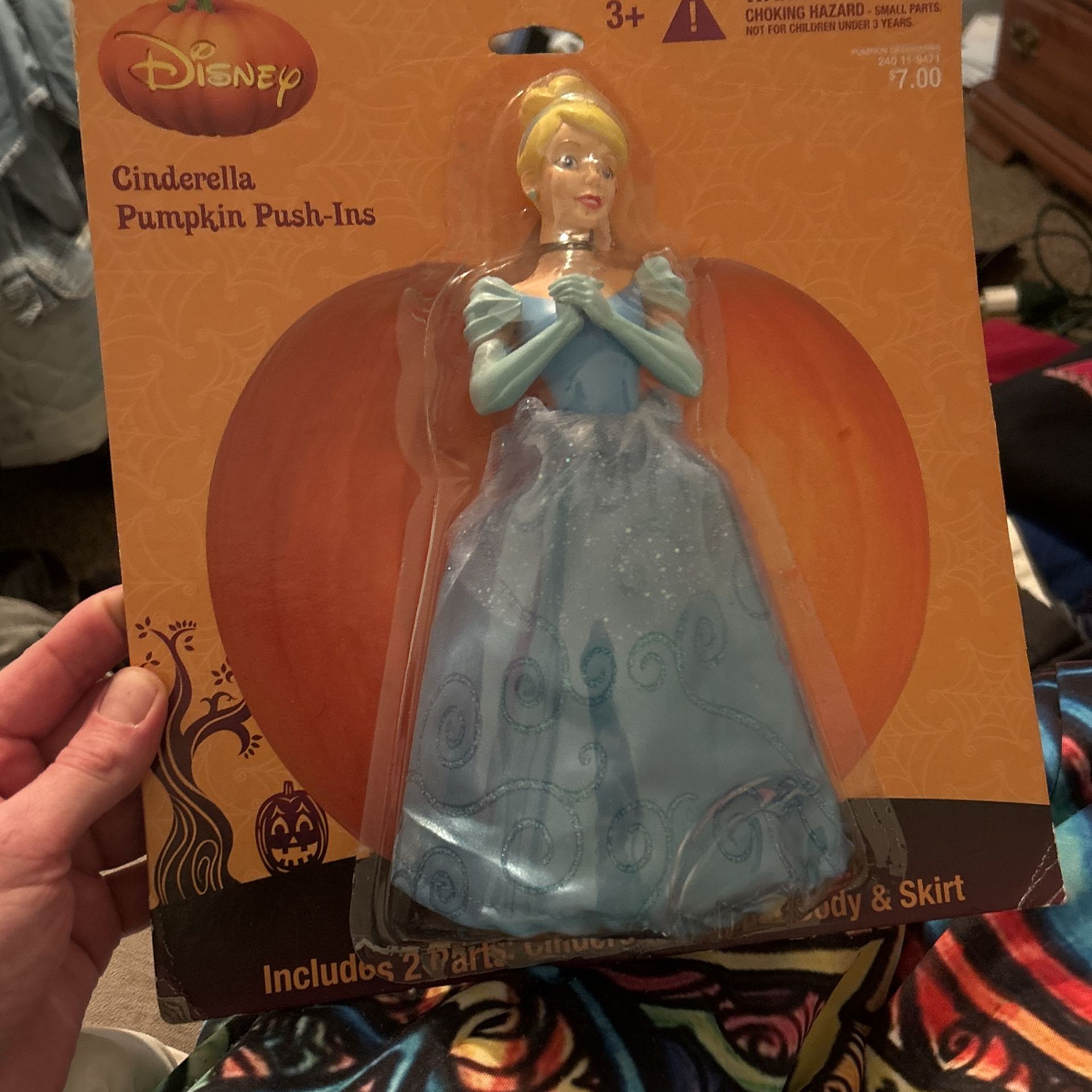 Disney Cinderella Pumpkin Push Ins