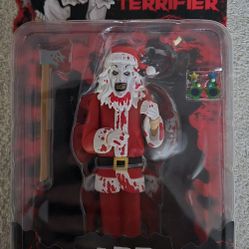 Neca Toony Terrors Terrifier Art the Clown Bloody Santa Suit Horror Movie Figure