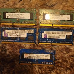 Assorted Laptop Ram