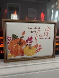 Small Fall Wall Art