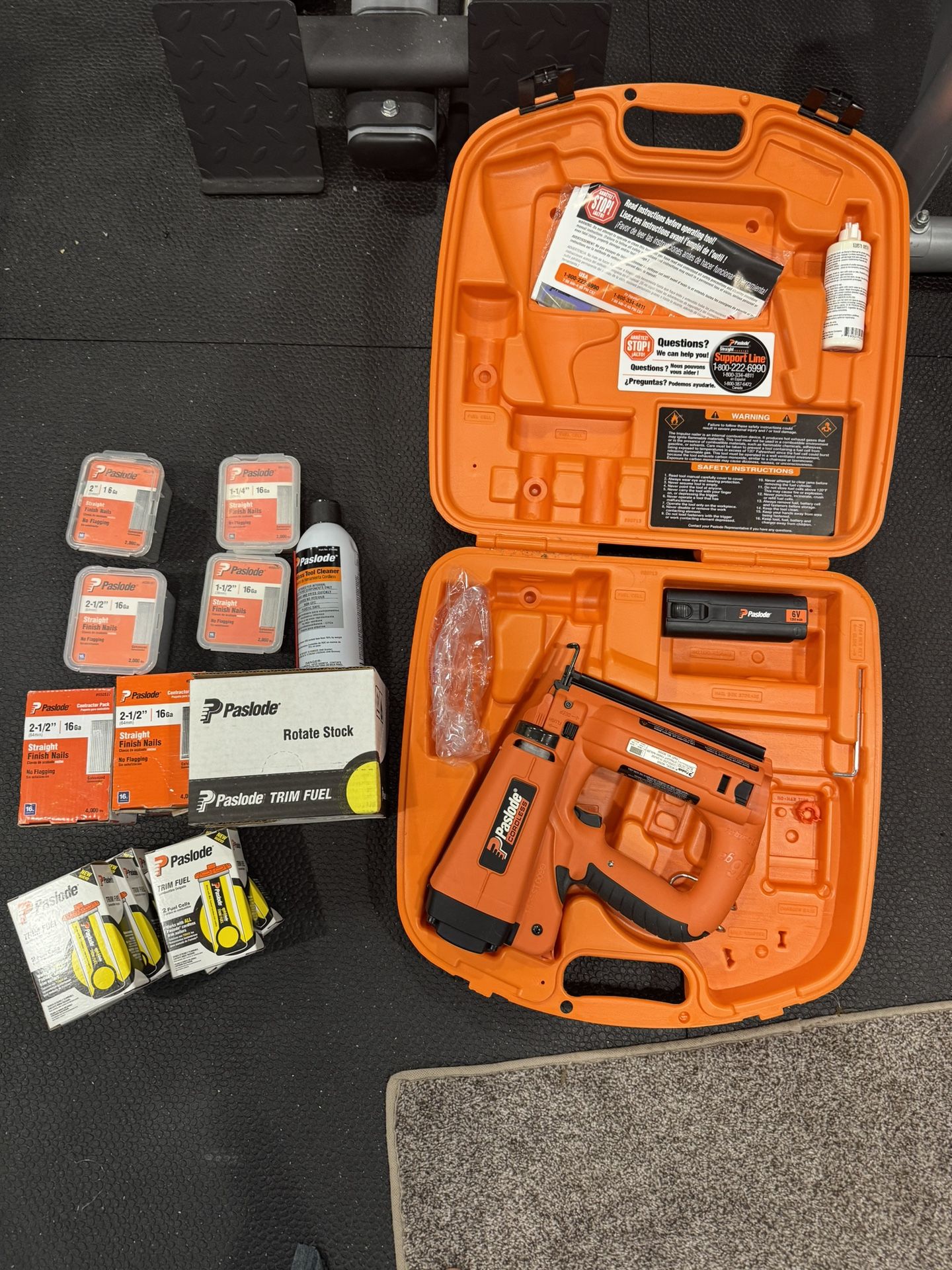 Paslode Straight Finish Nailer