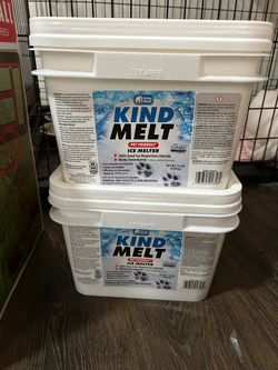 Kind Melt Pet Friendly Ice Melter 15 lbs – 2 Buckets